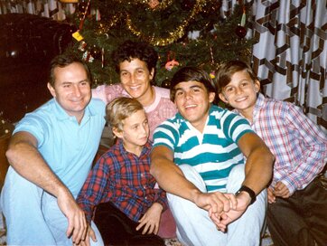 Família Schurmann - Natal 1983