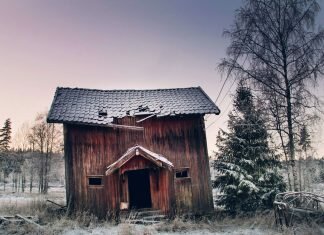 Casa abandonadas na Escandinavia