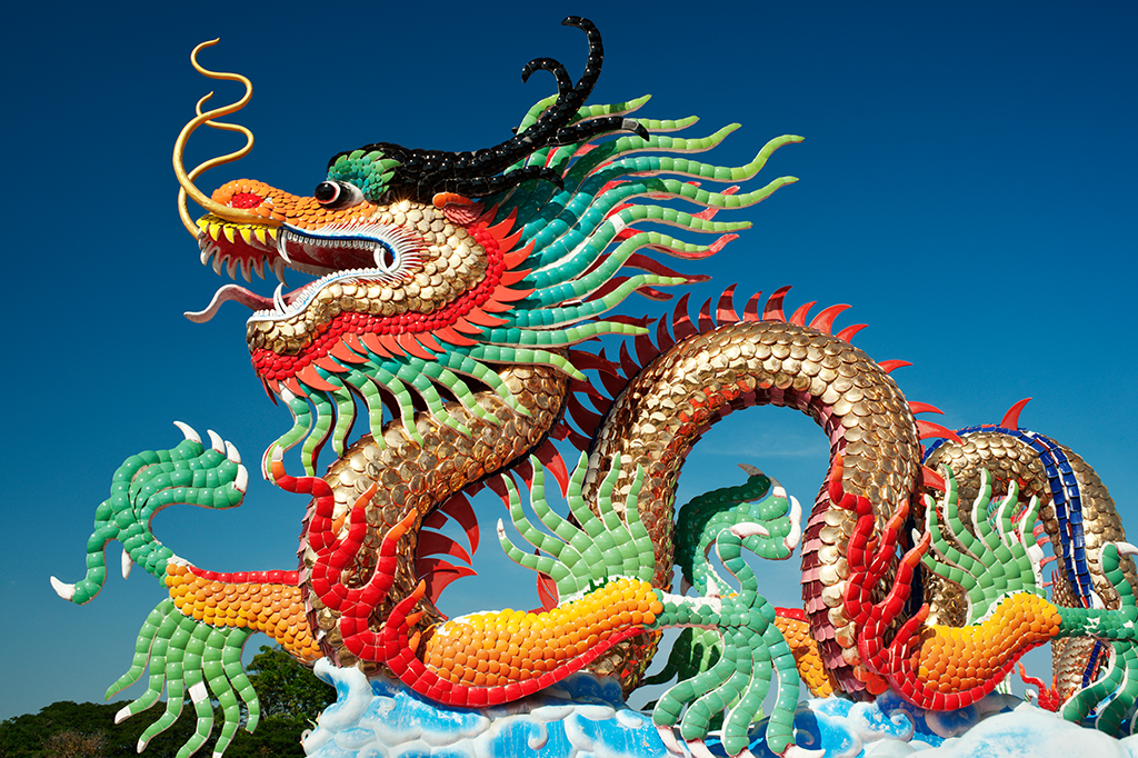 O significado do dragão chinês Dragão Chines